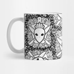 Radish/Carrot and Knife Coat of Arms Mug